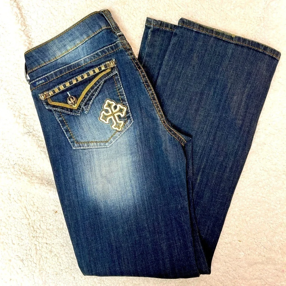 Adiktd Women's Denim Bootcut Lowrise Women's Jeans Size: 10/31 - Picture 2 of 11